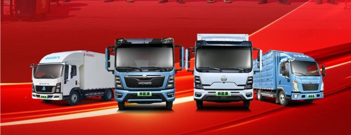 火爆交车！100台HOWO轻卡新能源签约郑州大客户！